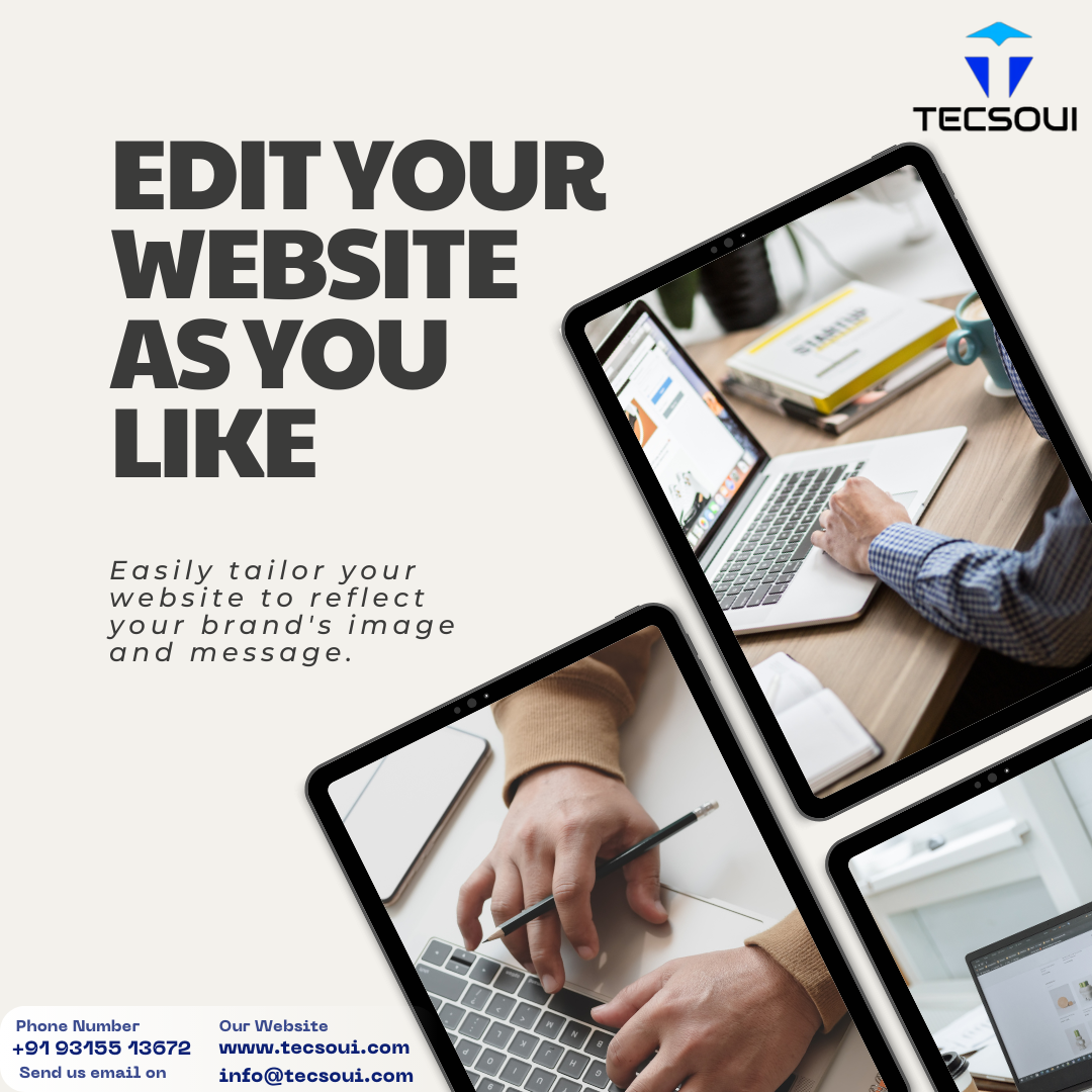 Edit Your Website As You Like